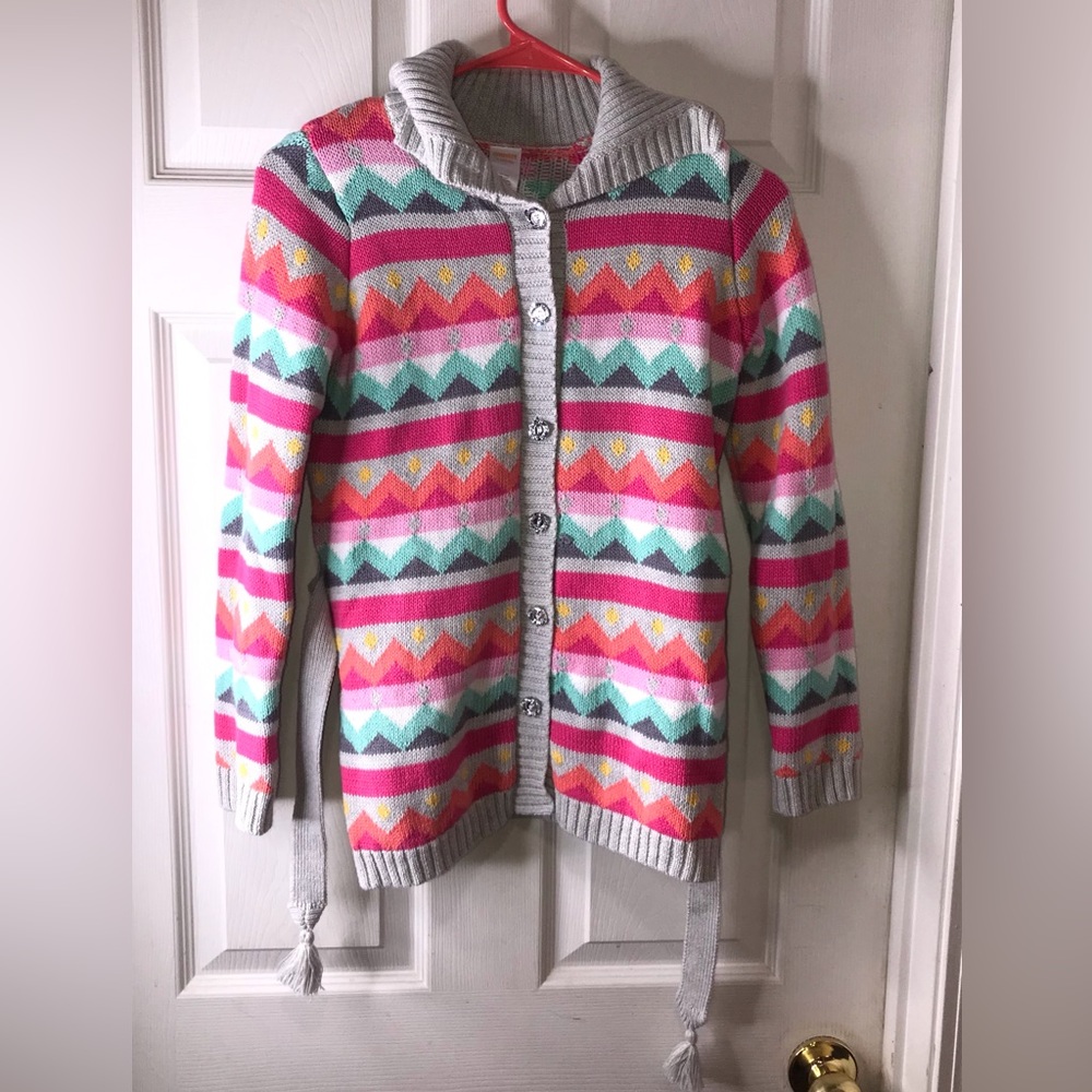 Gymboree Girl’s Sweater with Belt Size 10-12 (L)